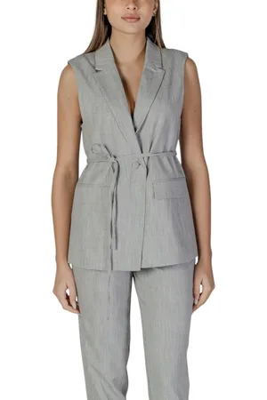 VILA Chaleco de traje Visala S/L Tailored /R/Bfs 14104265 para mujer