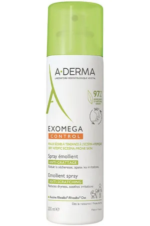 A-derma Hidratantes & nutritivos Exomega Control Spray Emoliente para mujer