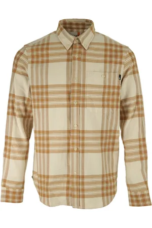 Timberland Camisa manga larga Midweight Flannel Chec para hombre