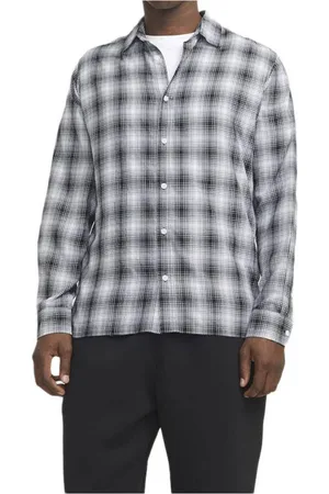 J&amp;j Camisa manga larga JCOCHARLIE CHECK SHIRT LS para hombre