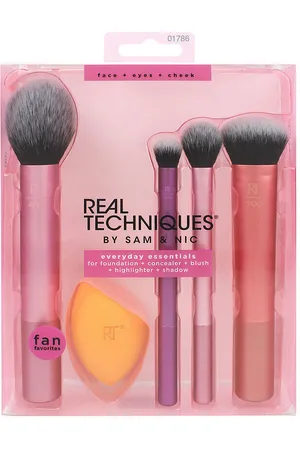 Real Techniques Pinceles Makeup Must Haves Lote para mujer