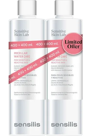 Sensilis Desmaquillantes & tónicos Agua Micelar Para Pieles Sensibles Y Reactivas 2 X 400 Ml para mujer