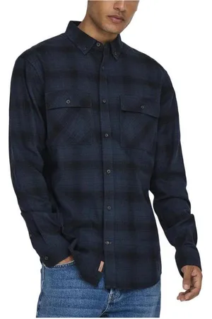 Only & Sons Camisa manga larga - para hombre