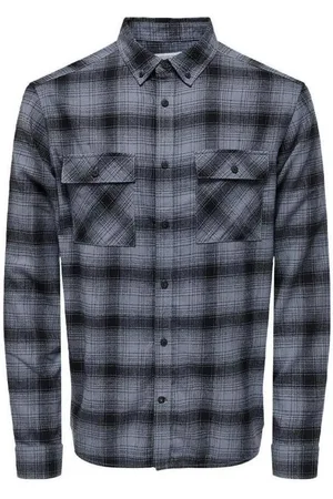 Only & Sons Camisa manga larga - para hombre