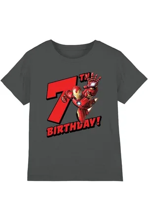 Iron Man Tops y Camisetas TV4120 para niño