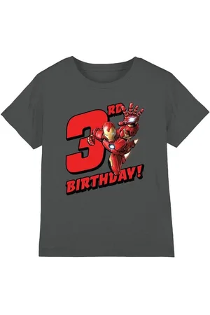 Iron Man Tops y Camisetas TV3777 para niño