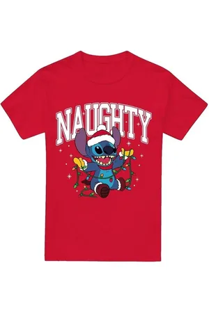 Lilo &amp; Stitch Camiseta manga larga Naughty Stitch para hombre