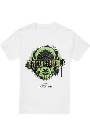 Marvel Camiseta manga larga Secret Invasion Anybody para hombre