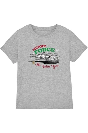 STAR WARS Tops y Camisetas Merry Force Be With You para niño