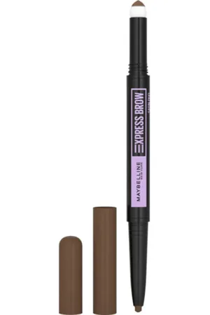 MAYBELLINE New York Perfiladores cejas Express Brow Satin Duo Eyebrow Pencil - 25 Brunette para mujer