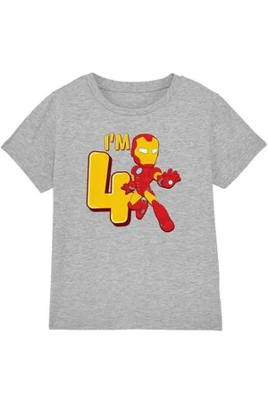 Iron Man Tops y Camisetas TV3939 para niño