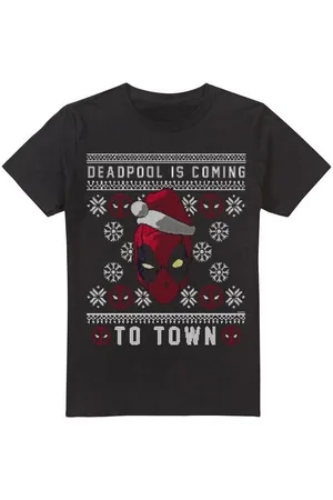 DEADPOOL Camiseta manga larga Coming To Town para hombre
