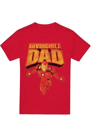 Iron Man Camiseta manga larga Invincible Dad para hombre