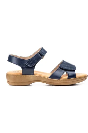 Cbp - Conbuenpie Sandalias Sandalias Confort de piel azules by CBP para mujer