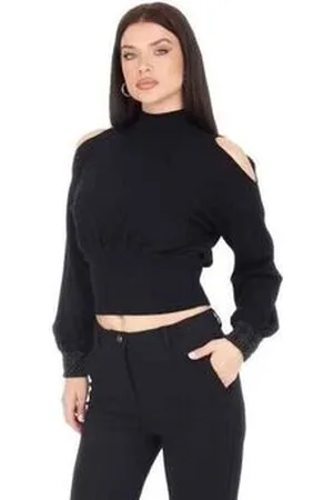 Guess Jersey W5RR02 Z2ZK2-JBLK para mujer