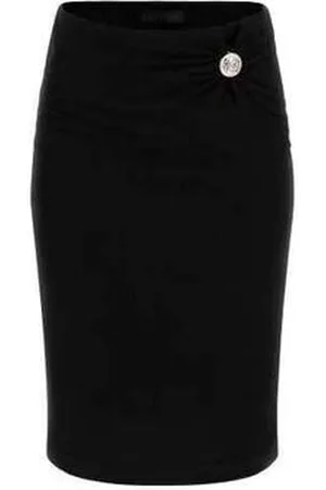 Guess Falda W5RD53 KAQL2-JBLK para mujer