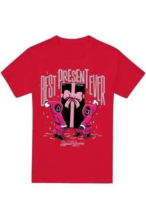 Squid Game Camiseta manga larga Best Present Ever para hombre