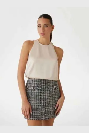 Guess Camiseta tirantes W5RH47 WFQC2-G1M5 para mujer