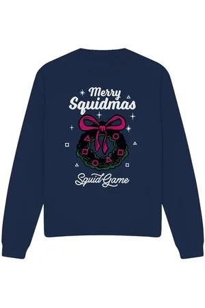 Squid Game Jersey Merry Squidmas para mujer