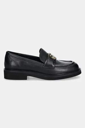 Guess Mocasines FLPSHU LEA14 SHUTTLE-BLACK para mujer