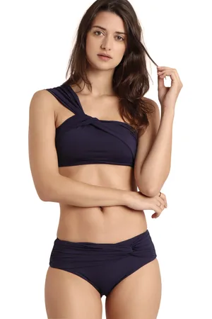 Admas Bikini Conjunto de bikini preformado asimétrico 2 piezas Cruise para mujer