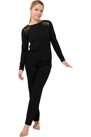 Lisca Pijama Evelyn Pijama pantalón top manga larga para mujer