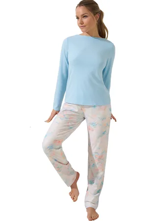 Lisca Pijama Olena Pijama pantalón top manga larga para mujer