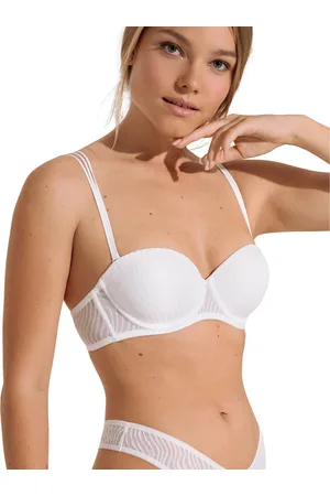 Lisca Tirantes extraíbles Sujetador balconnet bandeau preformado Nikki para mujer