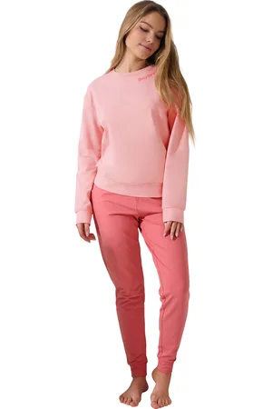 Lisca Pijama Delightful Pijama pantalón top manga larga Cheek para mujer