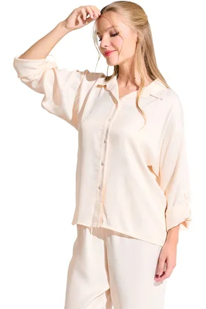 Lisca Pijama PARIS Camiseta de pijama manga larga para mujer