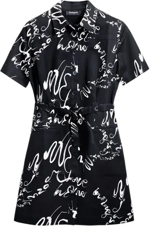 Desigual Vestido largo VEST_RODAS 25SWVW38 para mujer