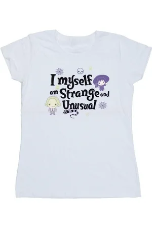 BEETLEJUICE Camiseta manga larga I Myself Am Strange And Unusual para mujer