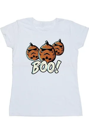 Disney Camiseta manga larga Boo! para mujer