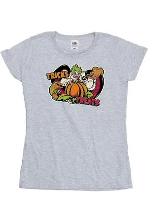 Disney Camiseta manga larga Trick Or Treat para mujer