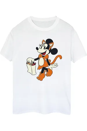 Disney Camiseta manga larga Cat Trick Or Treat para mujer