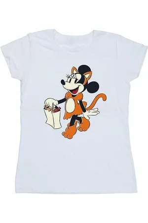 Disney Camiseta manga larga Cat Trick Or Treat para mujer