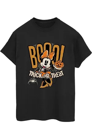 Disney Camiseta manga larga Boo Trick Or Treat para mujer