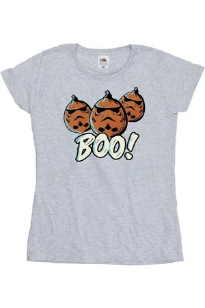 Disney Camiseta manga larga Boo! para mujer