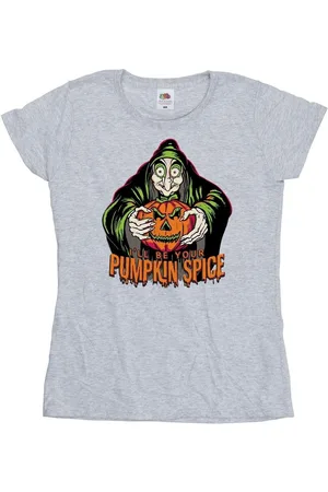 Disney Camiseta manga larga Pumpkin Spice para mujer