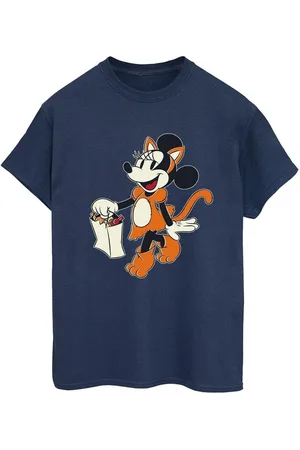 Disney Camiseta manga larga Cat Trick Or Treat para mujer