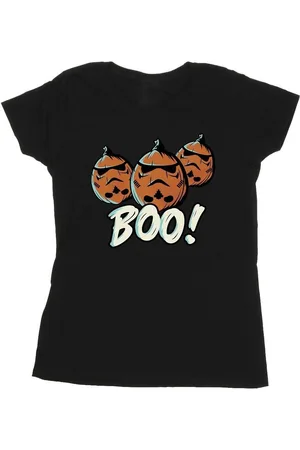 Disney Camiseta manga larga Boo! para mujer