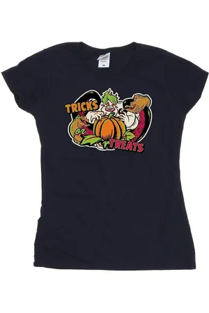 Disney Camiseta manga larga Trick Or Treat para mujer