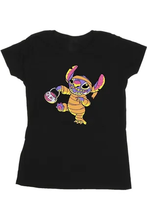 Lilo &amp; Stitch Camiseta manga larga Trick Or Treat para mujer