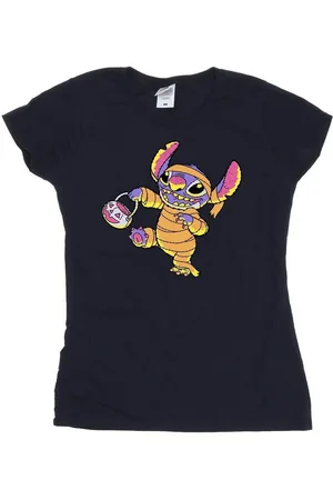 Lilo &amp; Stitch Camiseta manga larga Trick Or Treat para mujer
