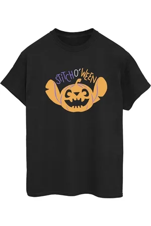 Lilo &amp; Stitch Camiseta manga larga Stitch O Ween para mujer