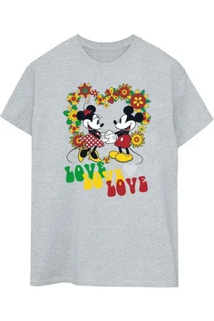 Disney Camiseta manga larga Hippie Love para mujer