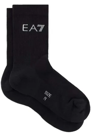 EA7 Calcetines Tennis Pro Ankle Socks Black/White para hombre