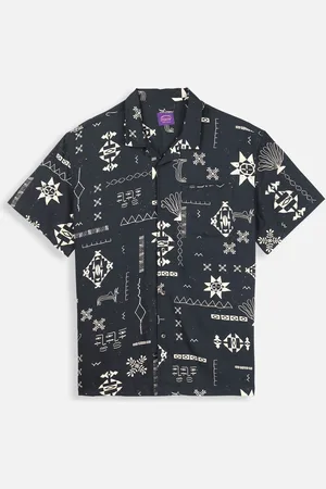 Oxbow Camisa manga larga Chemise SNAP para hombre