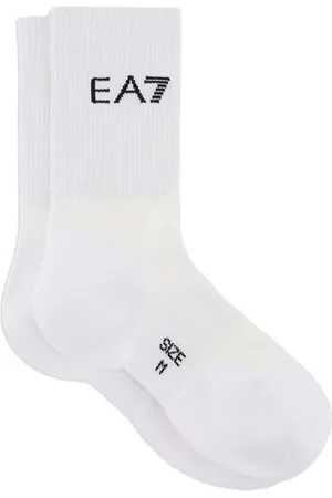 EA7 Calcetines Tennis Pro Ankle Socks White/Black para hombre