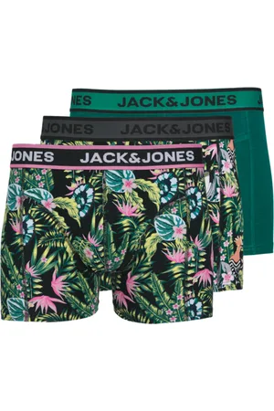JACK & JONES Boxer 12263874 JACDREW TRUNKS 3 PACK SN MULTI para hombre